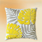 Canvas Throw Pillow 17.7*17.7 in Mixed Leaf Towel Design