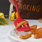 5-Piece Silicone Kitchen Utensil Set with Spatulas, Whisk and Pastry Brush
