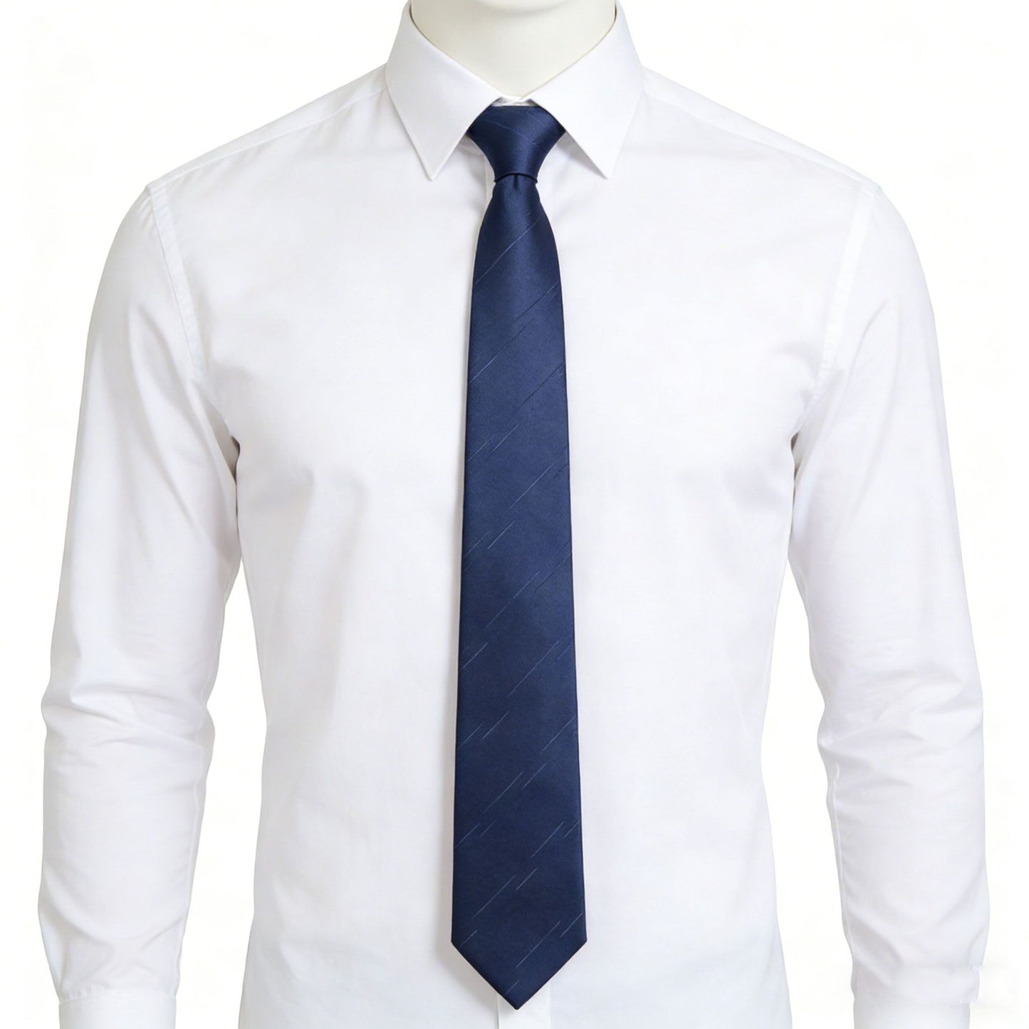 Men's Polyester Tie - Formal Necktie for Business, Weddings & Daily Professional Wear