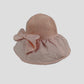 Women's Foldable Packable Sun Hats with Bow Bag