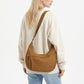 Nylon Crossbody Bag with Adjustable Strap Lightweight Shoulder Sling Bag with Zip Pockets