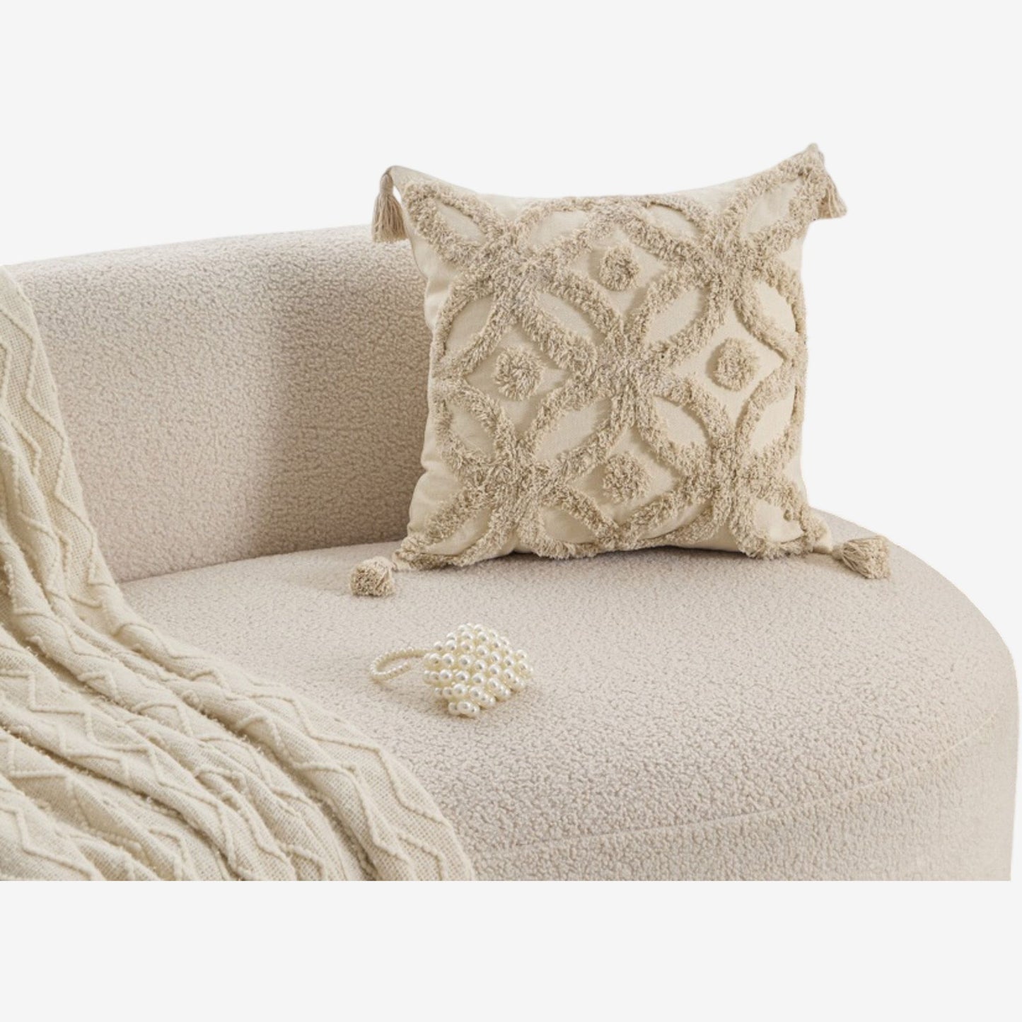 17.7*17.7in Decorative Pillow Cotton Canvas Fabric