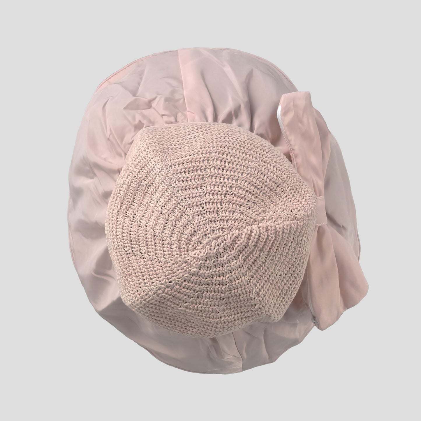 Women's Foldable Packable Sun Hats with Bow Bag