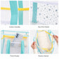 Clear PVC Beach Tote Bag with Front Pocket and Shoulder Handles