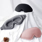 3D Contoured Sleep Eye Mask with Memory Foam Padding Adjustable Strap and Full Light Blocking