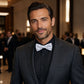 Pre Tied Paisley Bow Tie Adjustable Formal Suit and Tuxedo Accessory