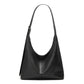 Faux Leather Hobo Shoulder Bag with Adjustable Strap and Roomy Pockets