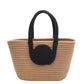 Woven Cotton Rope Handbag Open Top Handbag for Casual and Everyday Use