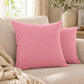 Textured Decorative Throw Pillow Cover Soft Accent Cushion Cover for Sofa Bed Chair