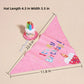 Pet Bandana and Pom Pom Party Hat Set for Dogs and Cats Celebration Costume Accessory