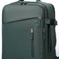 Multi-Compartment Travel Backpack with Padded Straps, Side Pockets and Compression Buckles
