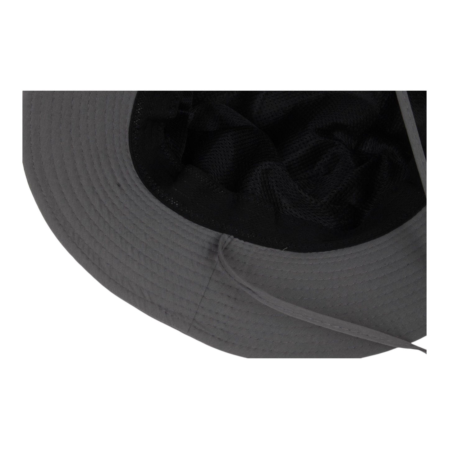 Wide Brim Bucket Hat with Colorful Ribbon Trim Breathable Mesh Lining and Adjustable Chin Strap for Outdoor Use