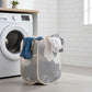 Collapsible Mesh Laundry Hamper Pop Up Clothes Basket Foldable Storage Bin for Bedroom Bathroom