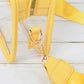 Women's Chic Transparent Crossbody & Messenger Bags with Decorative Scarf