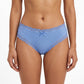 2 Pack Ribbed Floral Lace Bikini Underwear