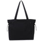 Large Shoulder Tote Bag with Zipper Pockets