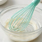 3-Piece Mini Silicone Whisk Set for Baking, Mixing and Kitchen Prep