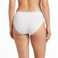 5 Pack Heart Print Lace Trim Bikini Underwear