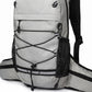 Outdoor Hiking Backpack with Bungee Cord Front Pocket Side Mesh Pockets Waist Belt
