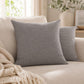 Textured Decorative Throw Pillow Cover Soft Accent Cushion Cover for Sofa Bed Chair