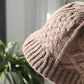 Cable-Knit Bucket Hat - Soft Winter Hat for Casual Daily Wear