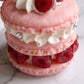 Bag Charm with Hanging Loop and Decorative Dessert Accent
