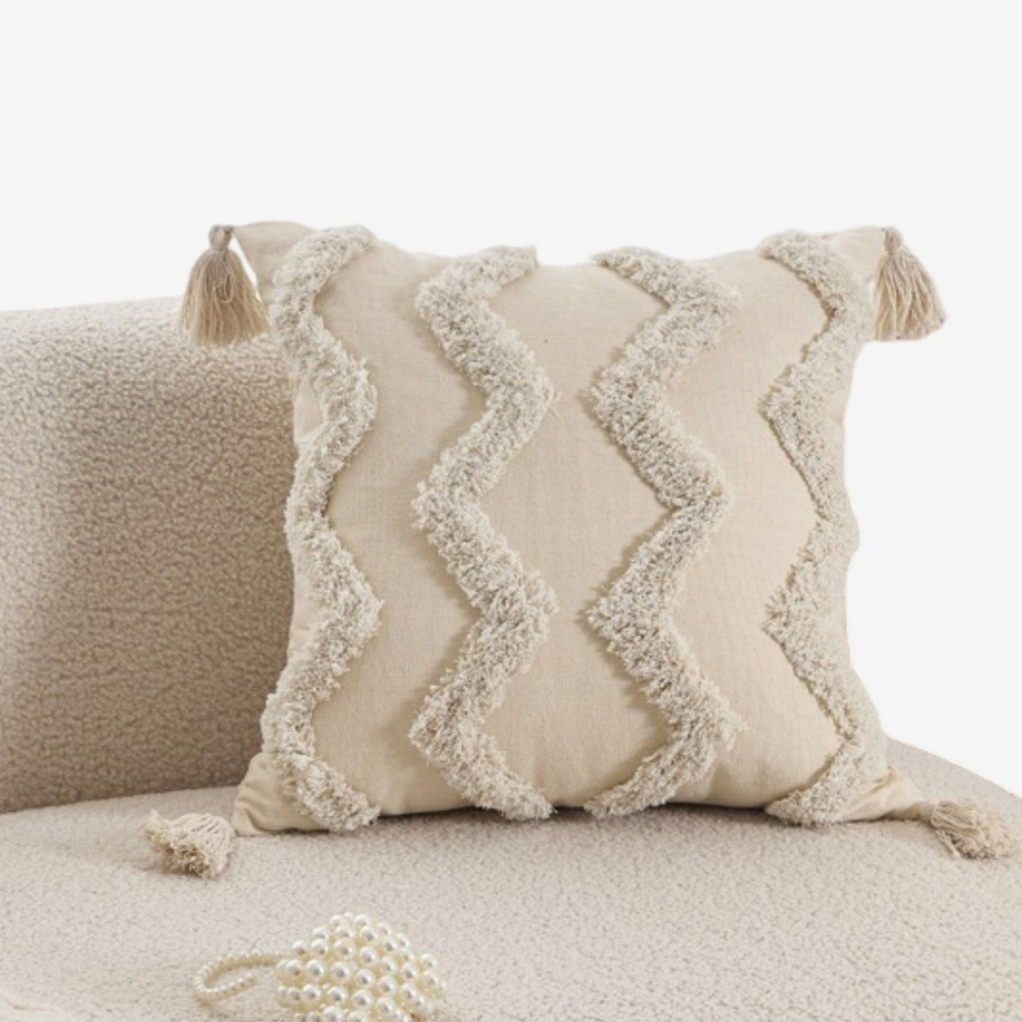 17.7*17.7in Decorative Pillow Cotton Canvas Fabric