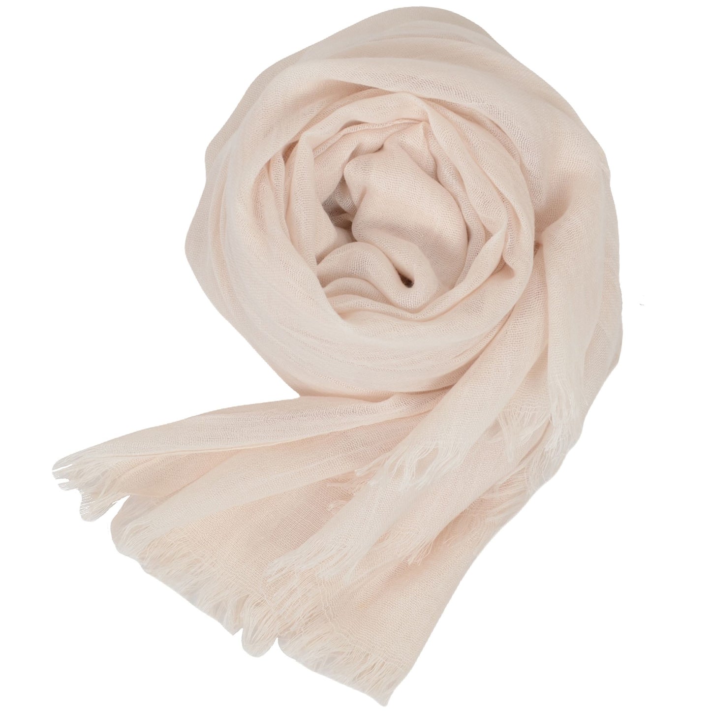 Lightweight Solid Cotton Linen Scarf 78 Inches