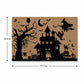Halloween Ghost Pumpkin Skeleton Placemat Set of 4