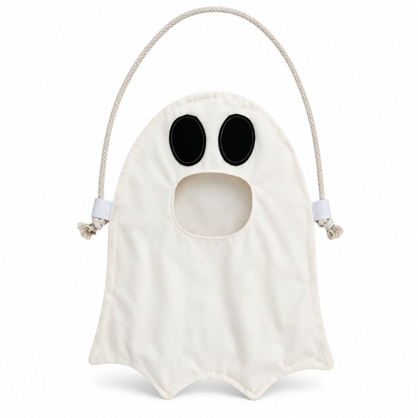 Halloween Ghost Trick or Treat Candy Bag with Shoulder Strap