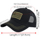 Alilang American Flag Trucker Hat Classic Embroidered Baseball Cap Mesh Adjustable Cap for Men Women