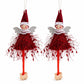 2pk Lace Angel Christmas Tree Ornaments