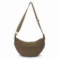 Plaid Nylon Crescent Shoulder Bags with Adjustable Strap Lightweight Casual Crossbody Bag