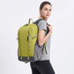 Travel Backpack with Side Pockets Front Zip Compartments Adjustable Straps Top Hle