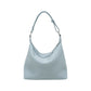 Pebbled Leather Hobo Shoulder Bag with Adjustable Strap and Convertible Crossbody Design