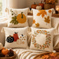 Autumn Tassel Throw Pillow Cover Square Decorative Cushion Cover