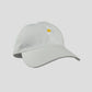 Women's Baseball Cap Stylish Solid Color with Daisy Embroidery