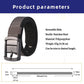 Reversible Belt - Adjustable Military-Style Belt with Stainless Steel Buckle