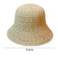 Crochet Bucket Sun Hat with Open Weave Texture and Flexible Brim Design