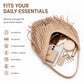 Fringe Shoulder Bag Beige Suede Look Boho Hobo Purse with Long Strap