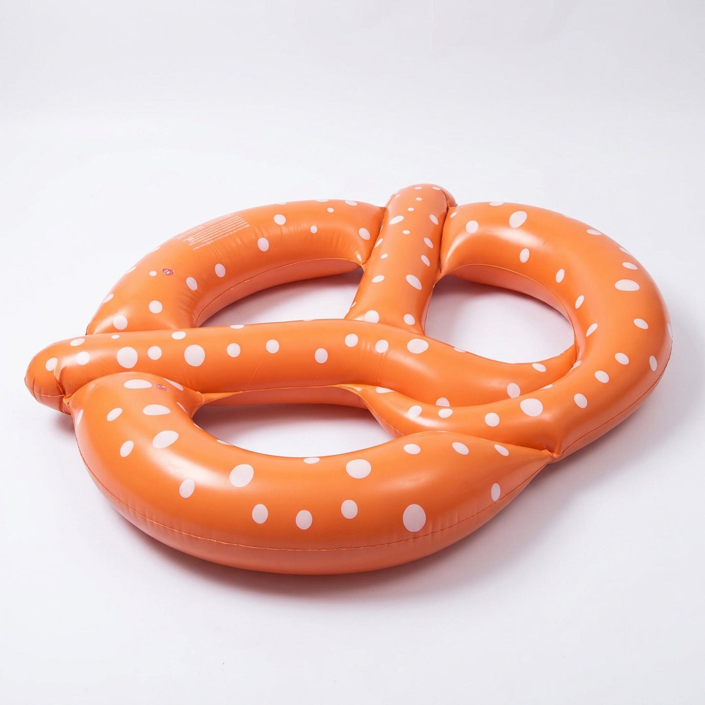 Inflatable Pretzel Pool Float Novelty Ring Float Durable PVC Water Float for Pool Beach Lake 94.5x57x57in