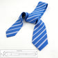 Men's Polyester Filament Tie with Multi-Tone Stripes - Formal Necktie for Business, Weddings & Daily Wear