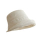 Solid Bucket Hat with Small Brim