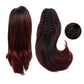 12-Inch Claw Clip Ponytail Extension for Curly Hair-Natural-Looking Longer Ponytail Attachment