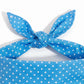 Polka Dot Pet Bandana, Soft Cotton Dotted Scarf Bib for Small Medium Dogs Cats