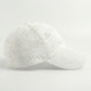 Women's Crochet Knit Baseball Cap Breathable Openwork Lightweight Casual Hat