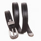Waist Belt with Gold Tone Decorative Clasp for Dresses 37.8 in