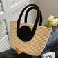 Woven Cotton Rope Handbag Open Top Handbag for Casual and Everyday Use
