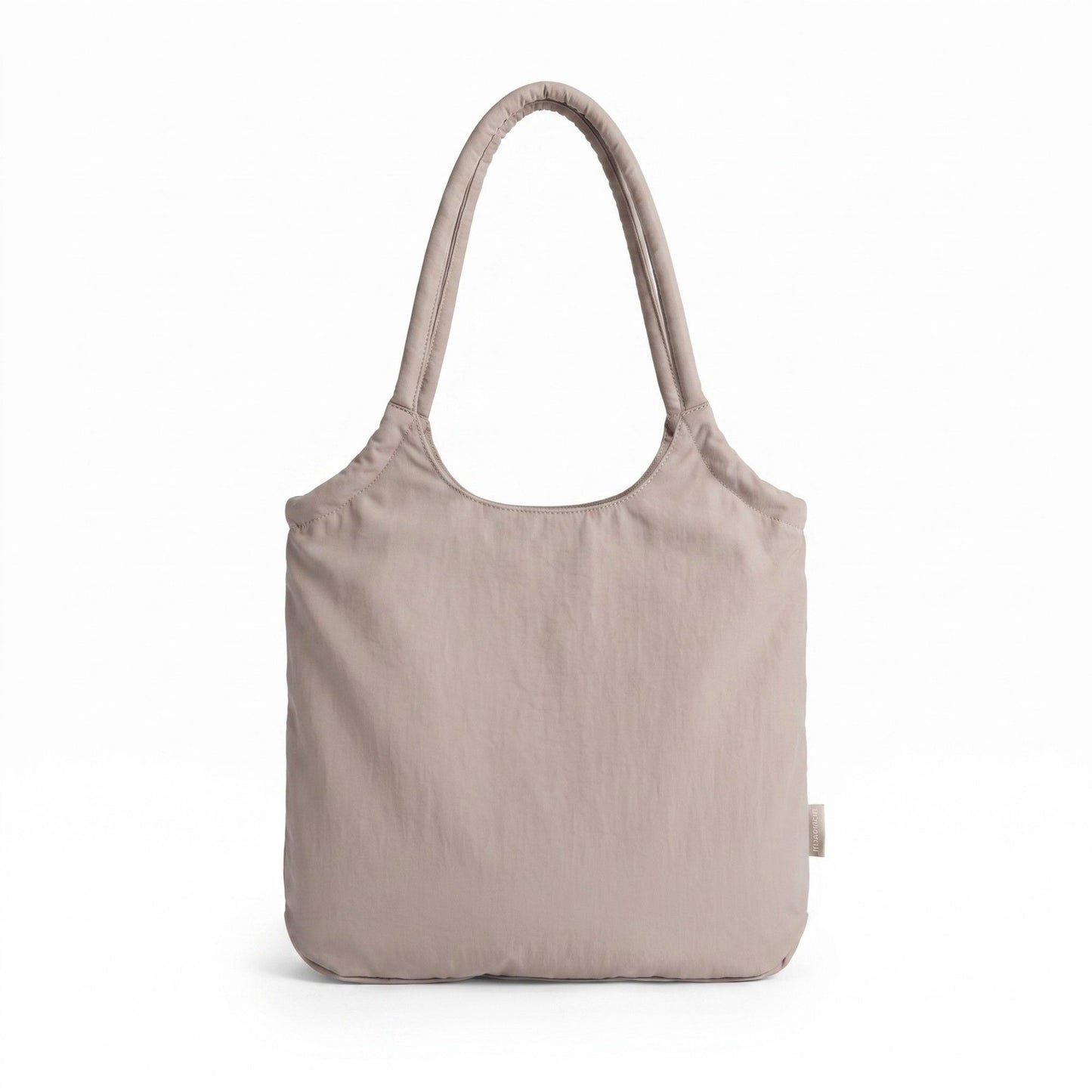Soft Lightweight Shoulder Tote Bag with Double Rope Shoulder Straps and Roomy Open-Top Design 16.1x13x3.5in