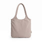 Soft Lightweight Shoulder Tote Bag with Double Rope Shoulder Straps and Roomy Open-Top Design 16.1x13x3.5in